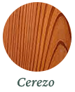 madera de cereza rojizo