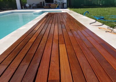 pisos de madera en ambientes exteiores