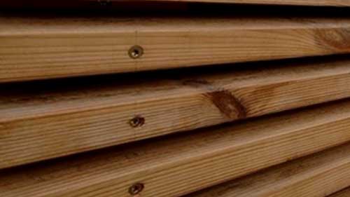 Tratamientos preventivos para la madera nueva